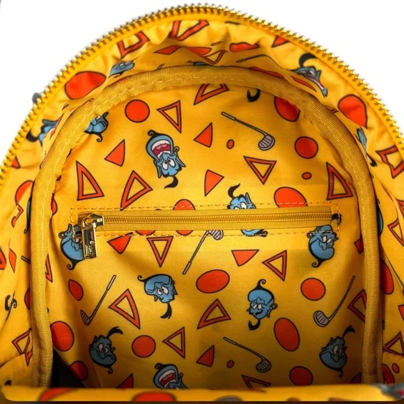 NWT Loungefly Disney Aladdin Genie Vacation Cosplay Mini Backpack - Picture 7 of 11